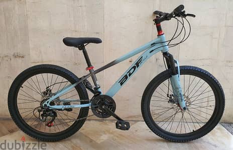 Alloy bike 24" vitess 3x7 speed disc brakes