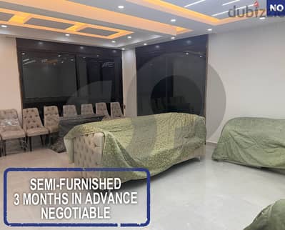 semi-Furnished-3 months in advance-Hazmieh/حازميه REF#NO115896