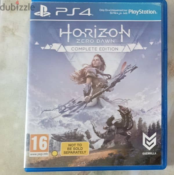 ps4 games horizon zero dawn + dungeons 3 2