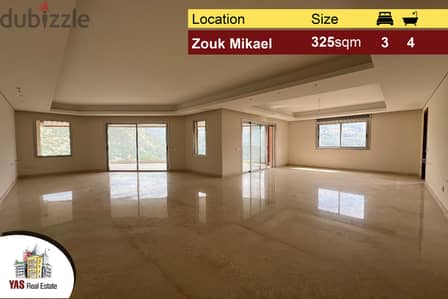 Zouk Mikael(El Korneh)325m2 | 40m2 Garden | View | New | Modern | EH |