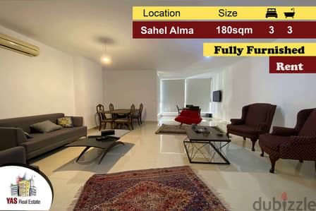 Sahel Alma 180m2 | Furnished | Rent | Prime Location | Luxury | RA