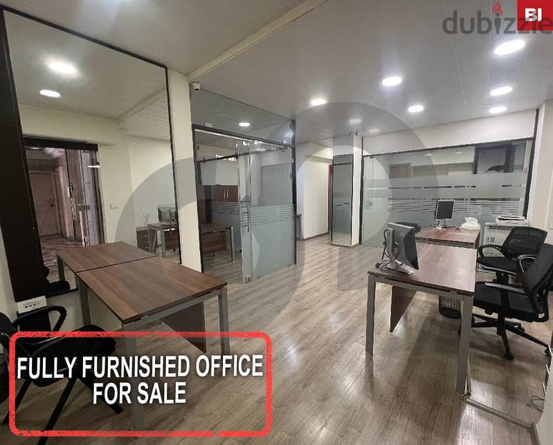 80 sqm office for sale in furn el shebbek REF#BI115912 0