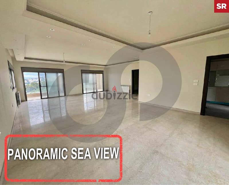 Prime location,sea view,  baabda, faiyadiyeh/الفياضية REF#SR115916 0