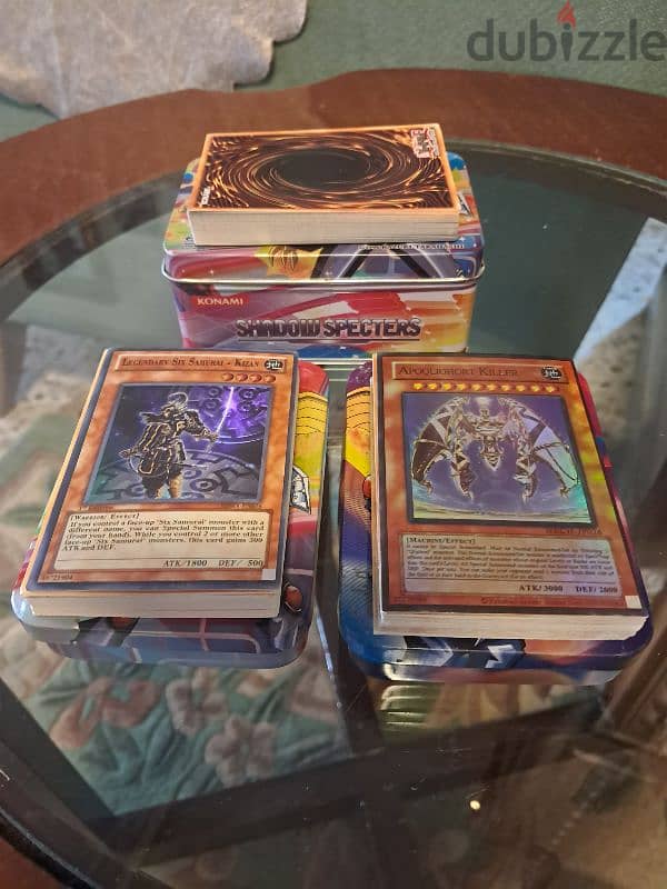 3 New Yu-Gi-Oh metal tins 1