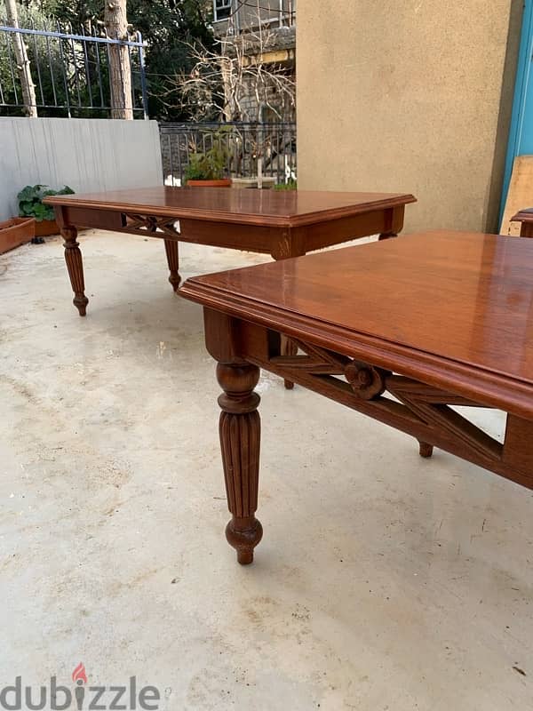 wooden tables, khashab massif 9