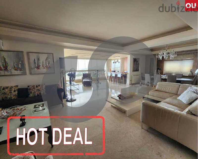 Super wonderful 250SQM apartment is located in mtayleb/REF#OU113660 0