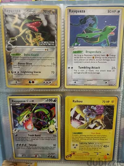 Pokemon Rayquaza & Raikou