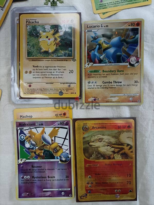 Pokemon Pikachu Arcanine Lucario Alakazam 0