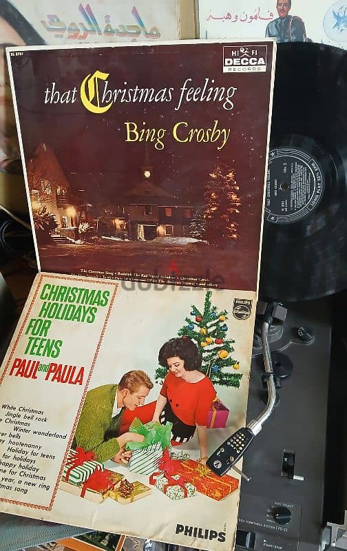 bing Crosby- that's Christmas feeling/ Paul and paula- -VinyLP 0