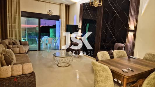 L16704-Apartment With Spacious Terrace For Sale in Edde, Jbeil