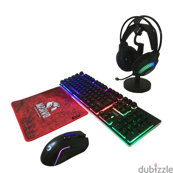 Keyboard + Headset + Mouse + Mousepad 2