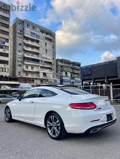 C300 2018 Coupe Low Mileage مكفولة