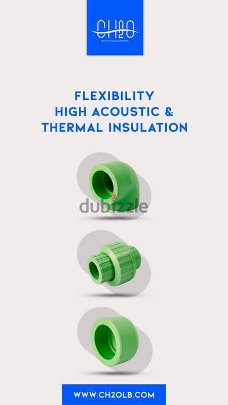 PPR pipes & Fitting قساطل و إكسسوارات حراري ضغط عالية 8