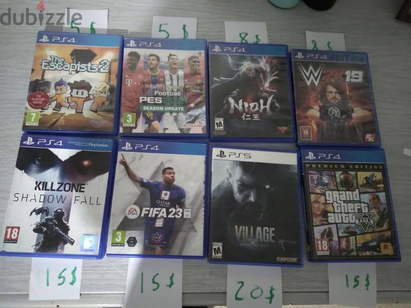 playstation 4 and 5 used games 0