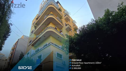 Rare Find 2-BR Apartment in Achrafieh, Ideal for Airbnb & Investment