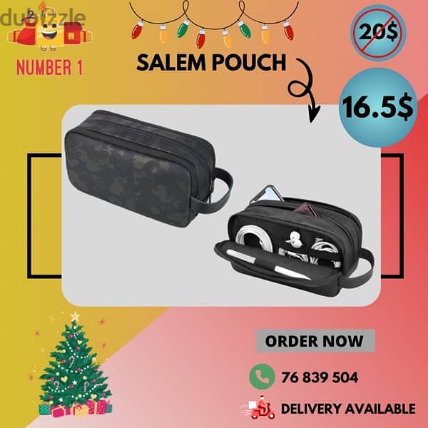 salem pouch hand bag 0