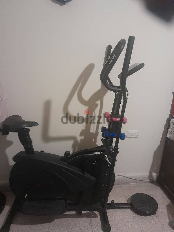 Elliptical 3 in 1 (bicycle, dumbles&twisting disc) 5