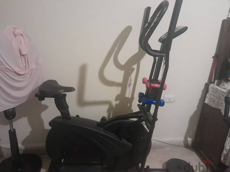 Elliptical 3 in 1 (bicycle, dumbles&twisting disc) 6