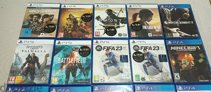 . games playstation 5 and 4 sale or trade 1