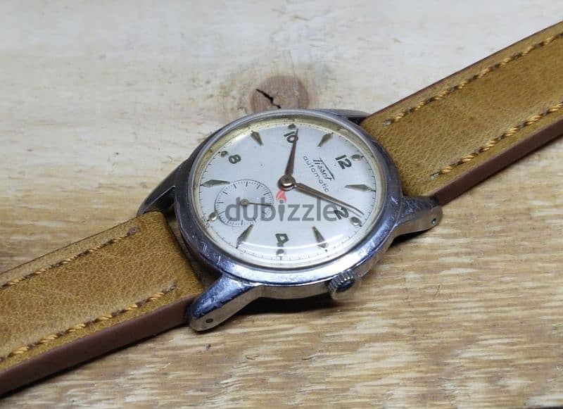 Vintage Swiss Watch TISSOT  Men's automatic bumper movement Military 0