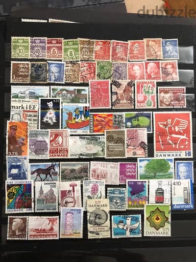 Denmark stamps.