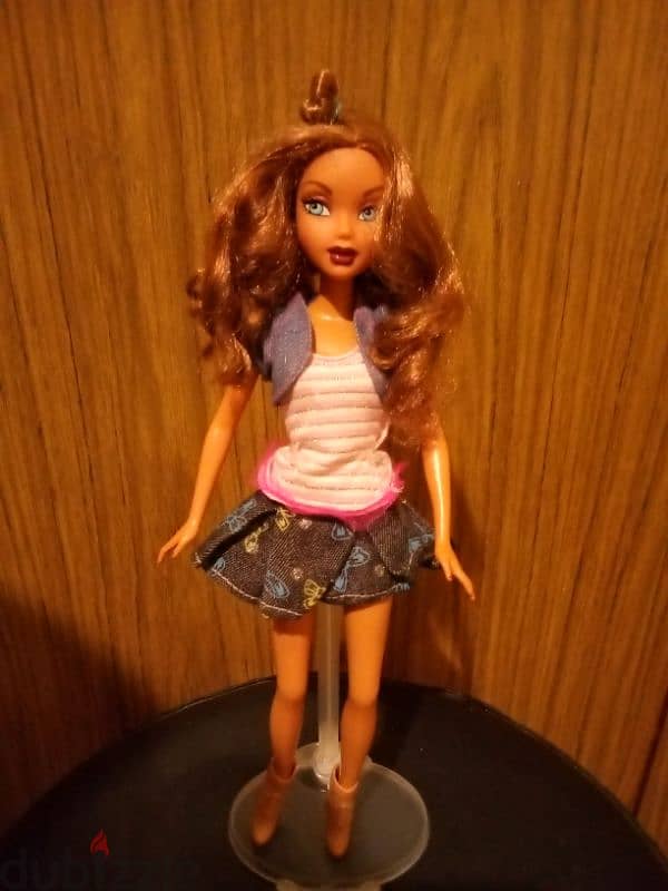 MADISON MY SCENE Brunette Mattel Still very Good wearing +Boots=21 0