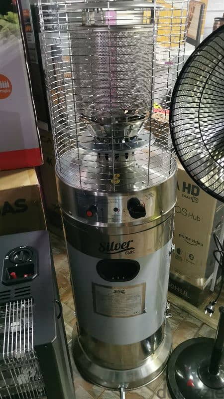 Stand Gas Heater SilverGas 0