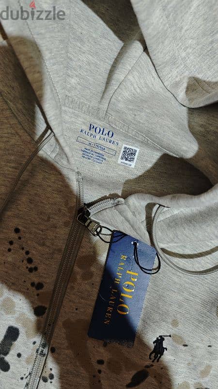 ralph lauren polo hoodie M, new original 2