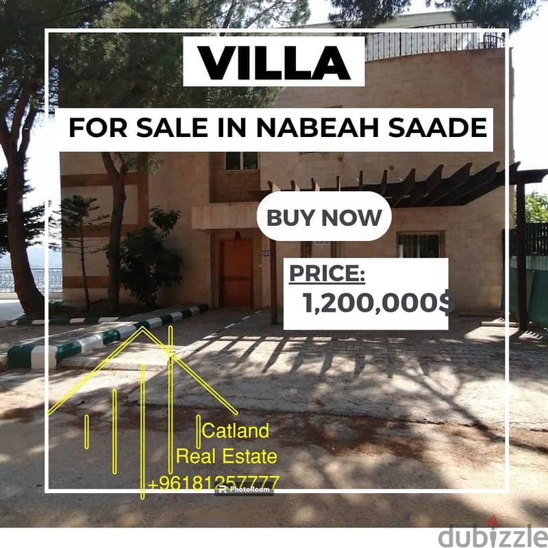 Villa for sale in Nabeah Saade فيلا للبيع في نبع السعادة 0