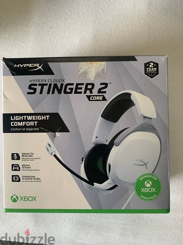 HyperX CloudX Stinger 2 Core Xbox design 0