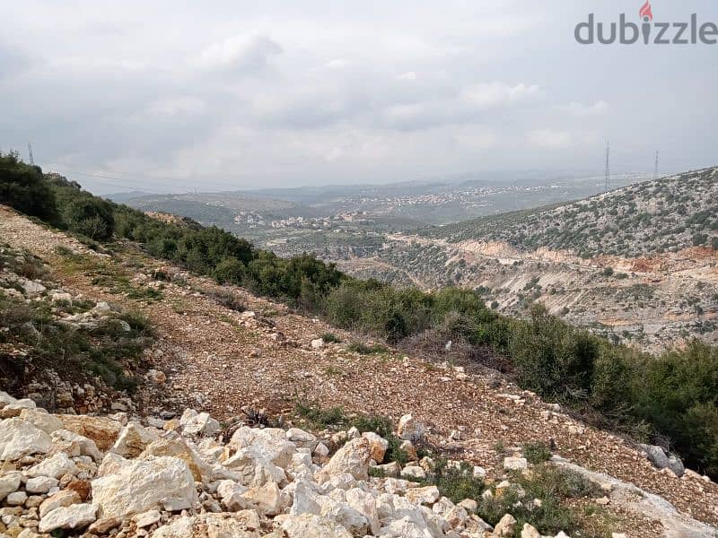 land for sale in dael batroun أرض للبيع في داعل البترون ١٨$/م 1