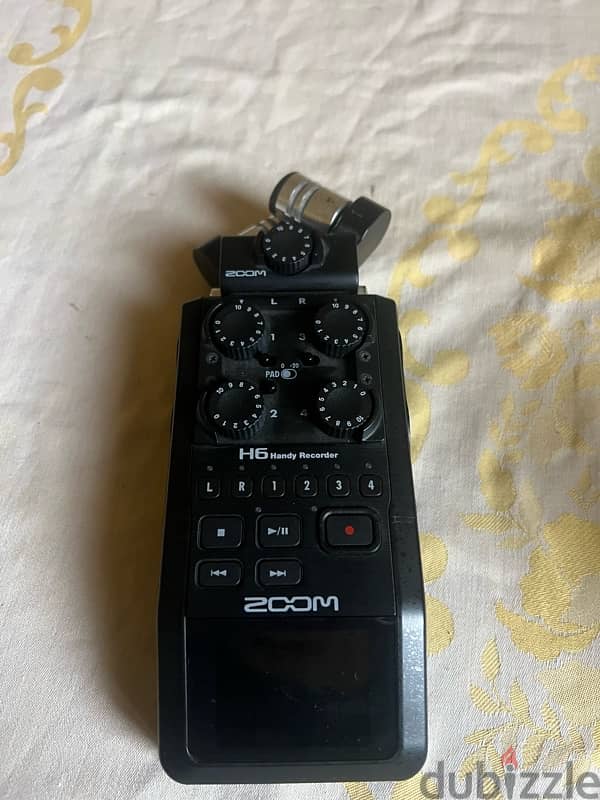 جهاز تسجيل Zoom H6 Handy Recorder - احترافي للصوت عالي الجودة 1