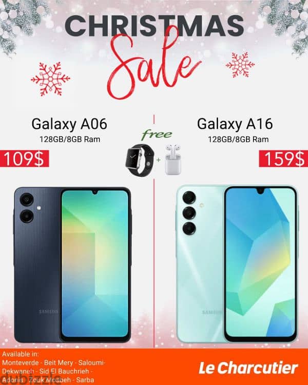 galaxy a06 8/128gb and a16 8/128gb 0