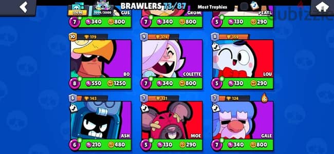 brawl stars account for sale !!!!