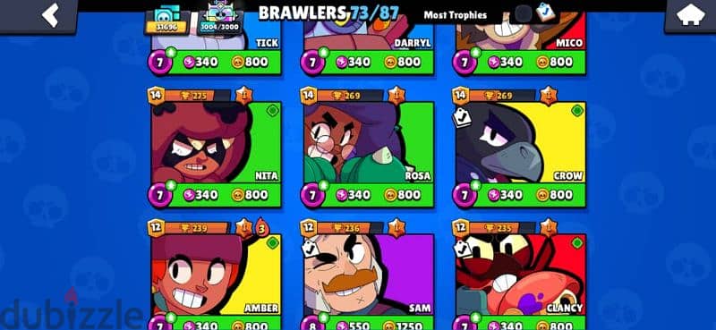 brawl stars account for sale !!!! 1