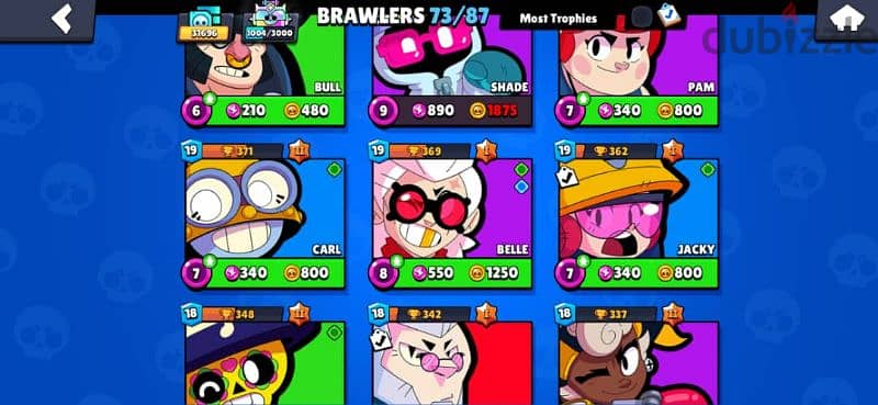 brawl stars account for sale !!!! 7