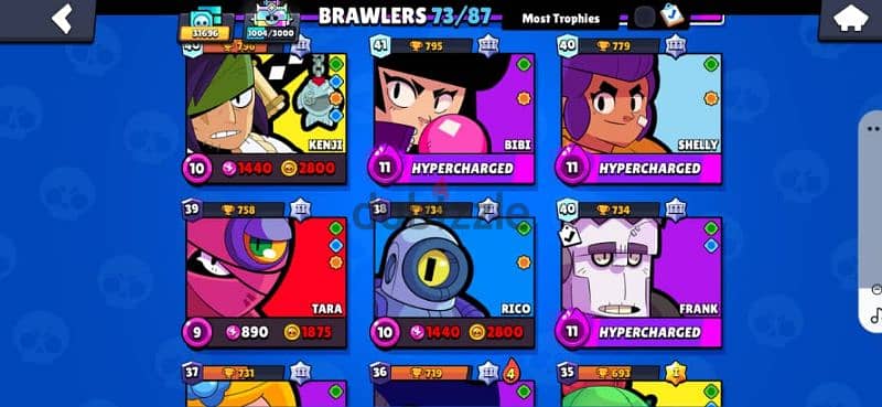 brawl stars account for sale !!!! 10