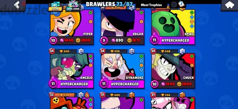 brawl stars account for sale !!!! 11