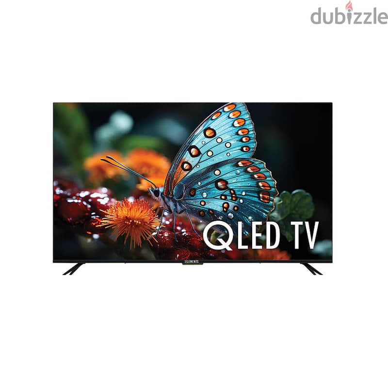 KB ELEMENTS 75″ QLED TV UHD 4K SMART | تلفزيون 75 انش - كفالة سنتين 3