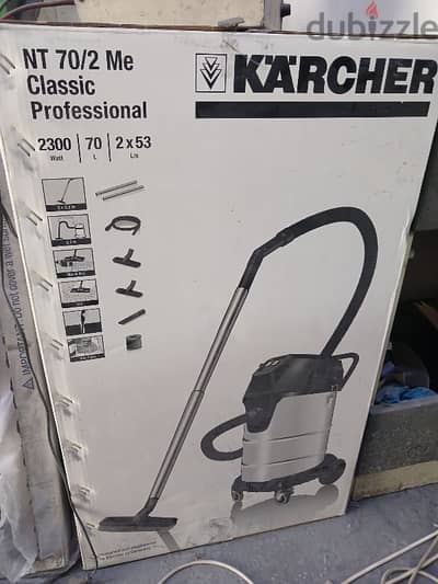 karcher hoover 2300 watt 2 moteur heavy duty