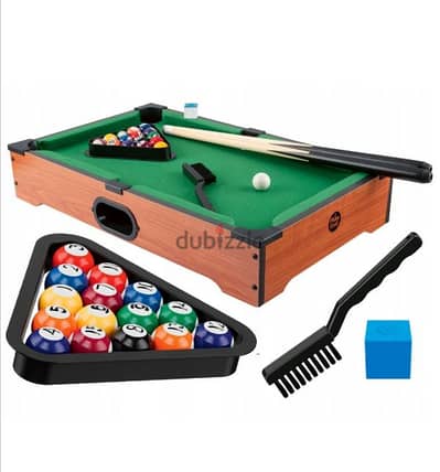 PLAYTIVE BILLIARD TABLE - WOODEN MINI BILLIARD