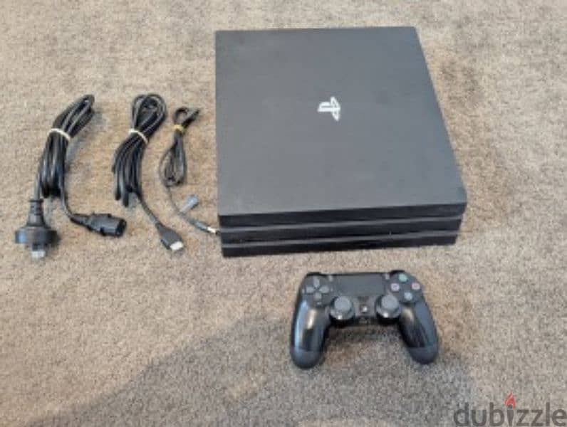 ps4 pro barely used. excellent condition 0