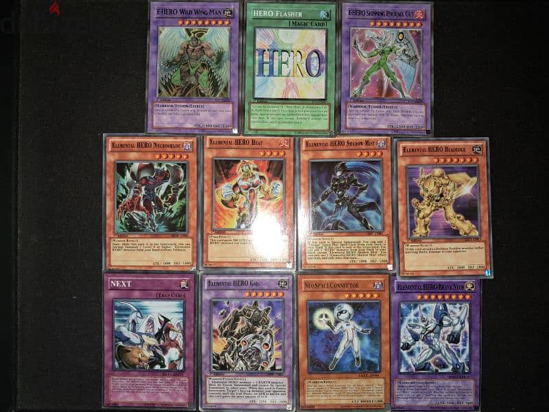 Yu-Gi-Oh Elemental Hero cards 0