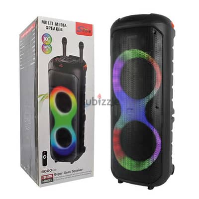 SING-E KARAOKE SPEAKER-2 WHEELS TROLLEY 2X10" | ZQS10215 سبيكر