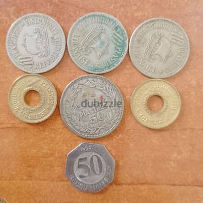 Vintage Coins Lebanese