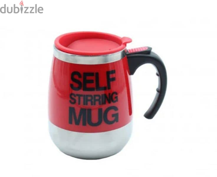 self sterring stainless steel mug 8