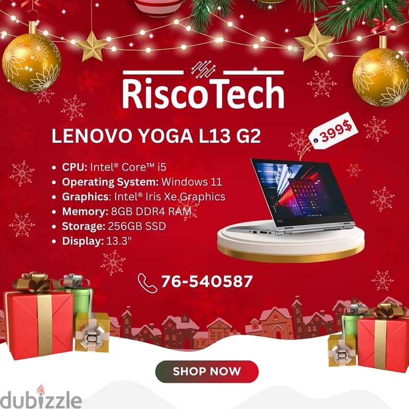 LAPTOP LENOVO YOGA L13 G2 - لابتوب 0