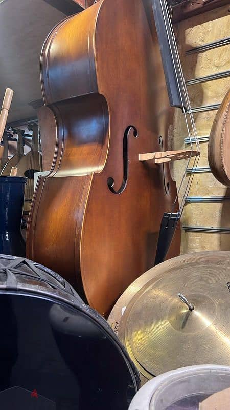 double bass كونترباس مقاس  ٤/٤ 2