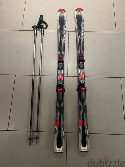 Rossignol Ski and poles