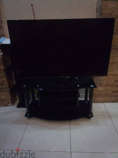 tv + table